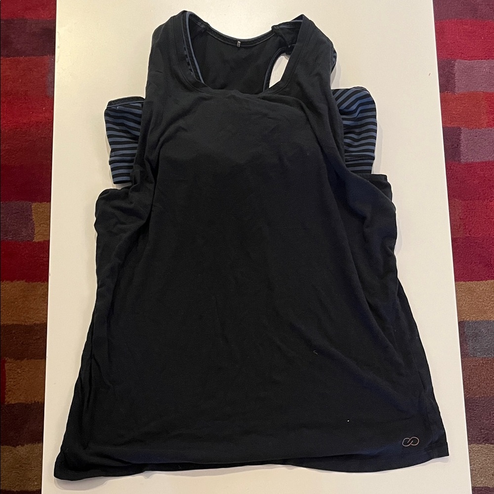 Black Sleeveless Women's Top